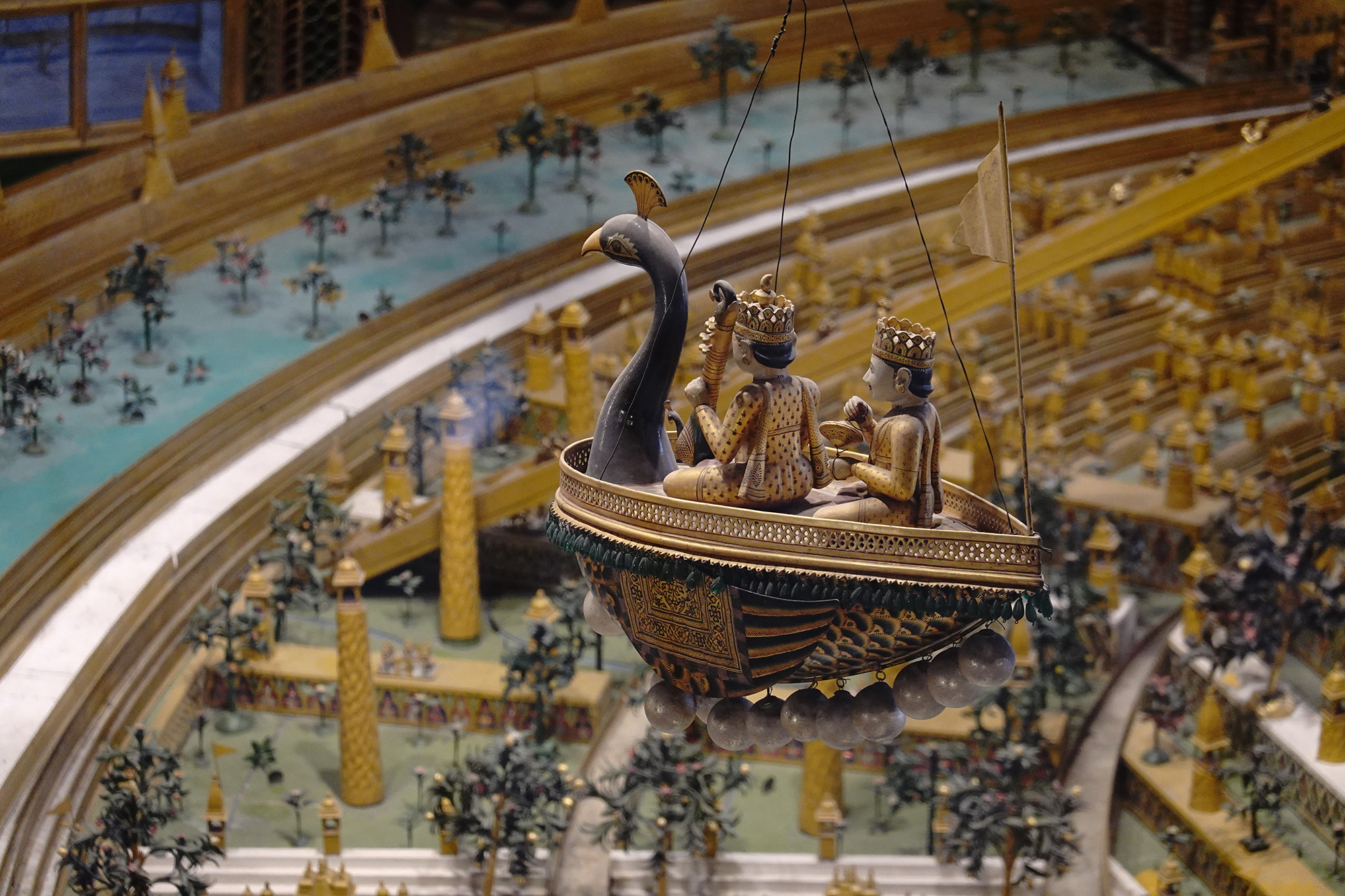 Christoph Radke, India, Ajmer, Nasiyan Jain Tempel, Himmelspalast, 2022